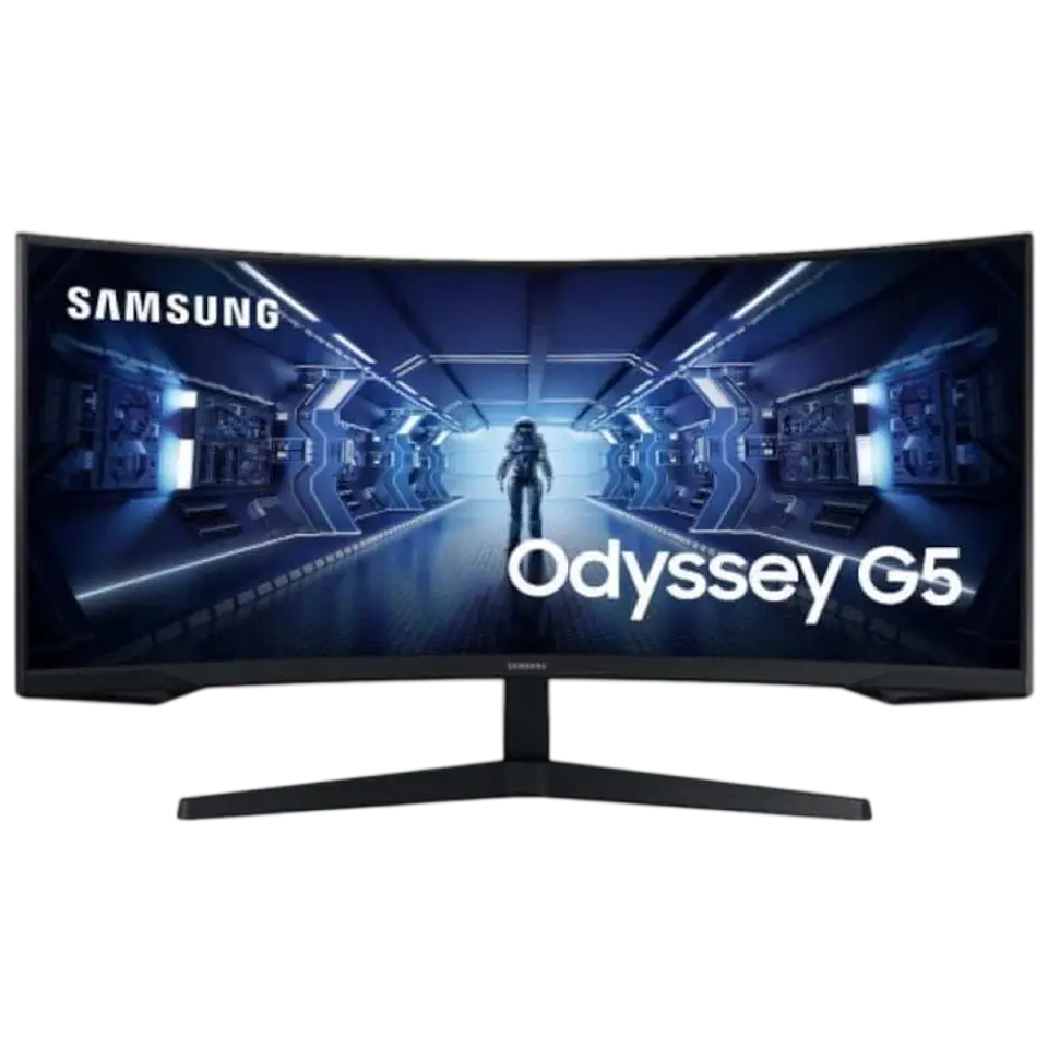 Samsung Odyssey G5 LC34G55TWWP 34 QHD VA UltraWide Curvo 165Hz FreeSync Premium Negro 1