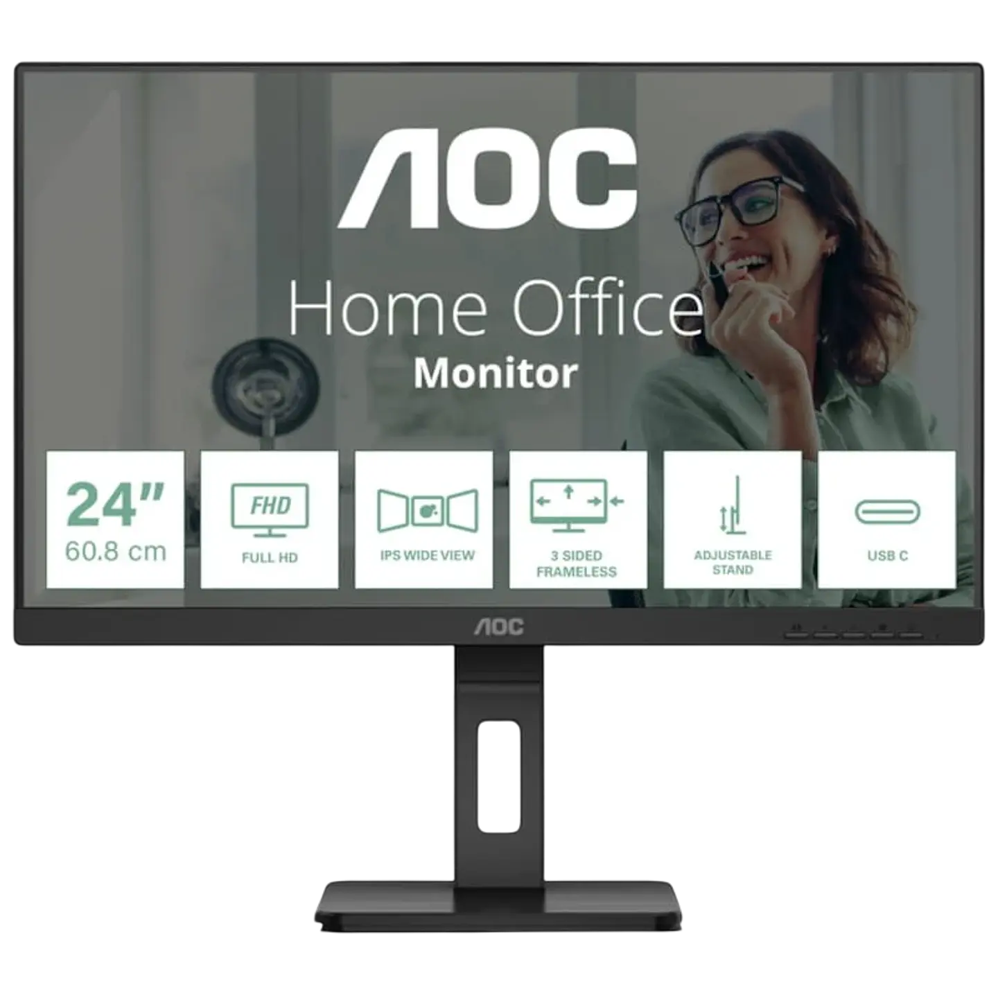 AOC 24P3CV 23.8 FullHD IPS Negro 1