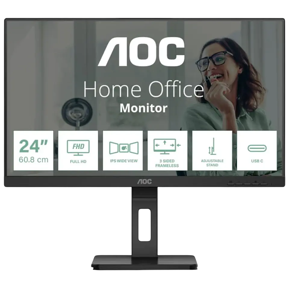 AOC 24P3CV 23.8 FullHD IPS Negro 1