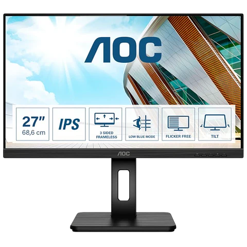 AOC 27P2Q 27 FullHD IPS Negro