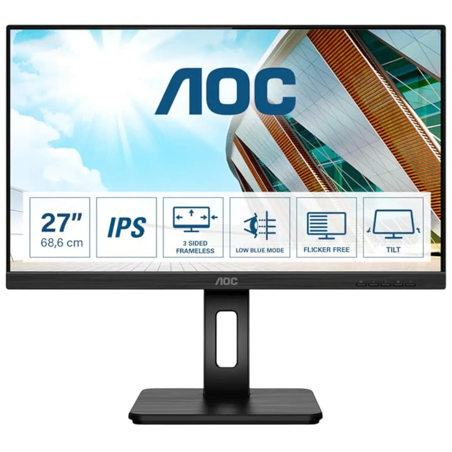 AOC 27P2Q 27 FullHD IPS Negro 1