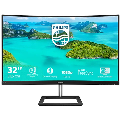 Philips E-Line 322E1C 31.5 FullHD VA Curvo FreeSync Negro
