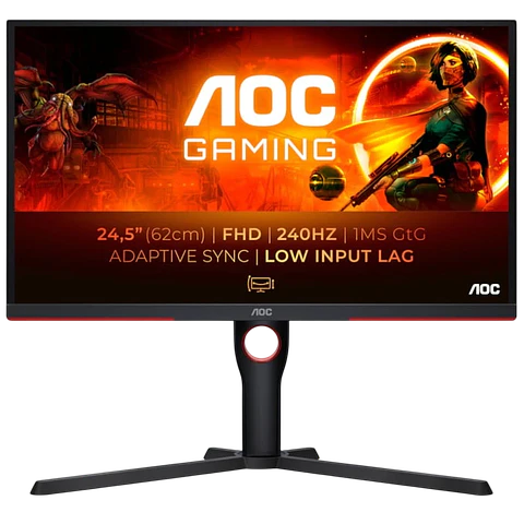 AOC G3 25G3ZM/BK 24.5 FullHD VA 240 Hz FreeSync Premium Negro