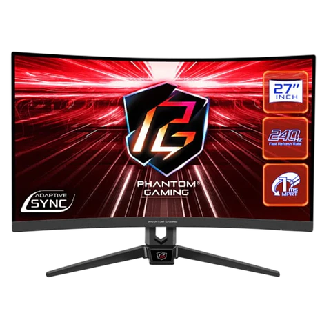 Asrock PG27F15RS1A 27 FullHD VA Curvo 240 Hz Freesync Negro - Monitor Gaming