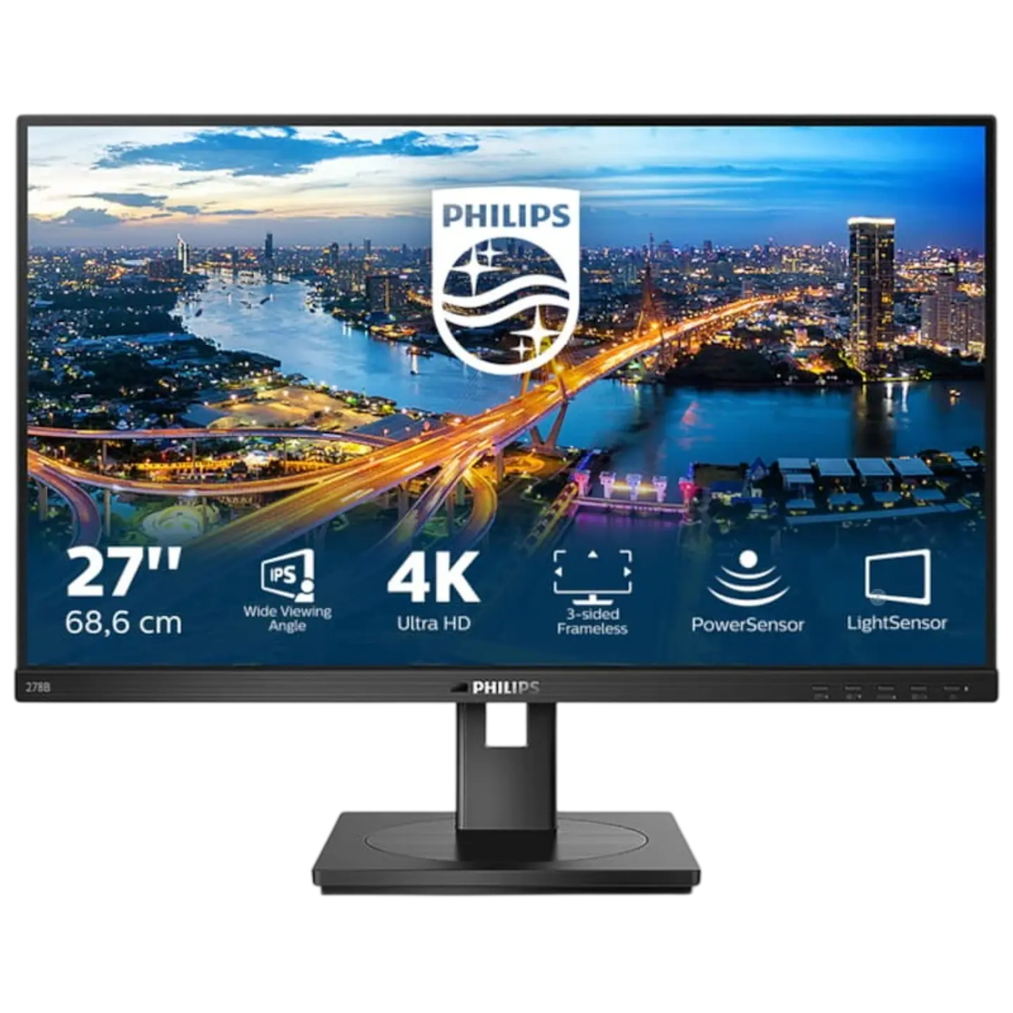 Philips B Line 278B1/00 27 4K Ultra HD IPS Negro - Monitor PC 1