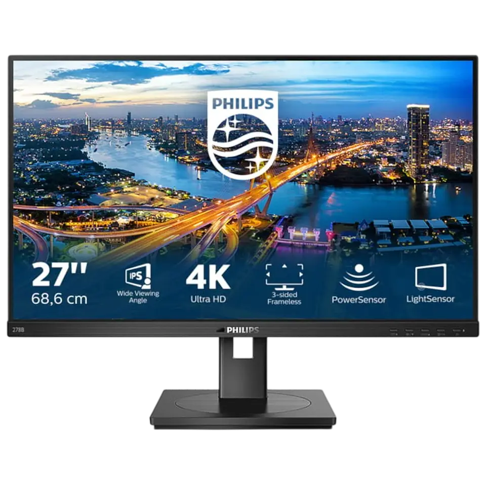 Philips B Line 278B1/00 27 4K Ultra HD IPS Negro - Monitor PC 1