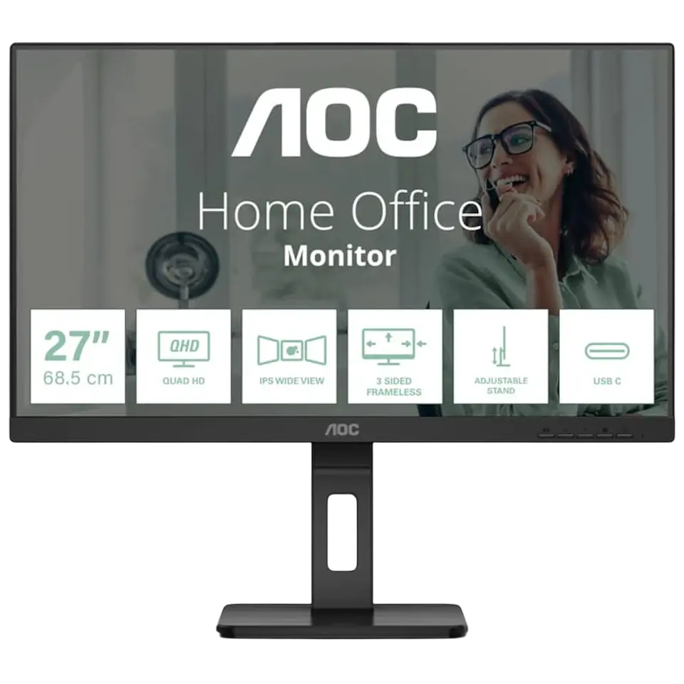 AOC Q27P3CV 27 QHD IPS Negro 1