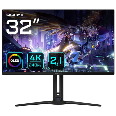 Gigabyte AORUS FO32U2P 32 4K Ultra HD OLED 240 Hz FreeSync Premium Pro Negro
