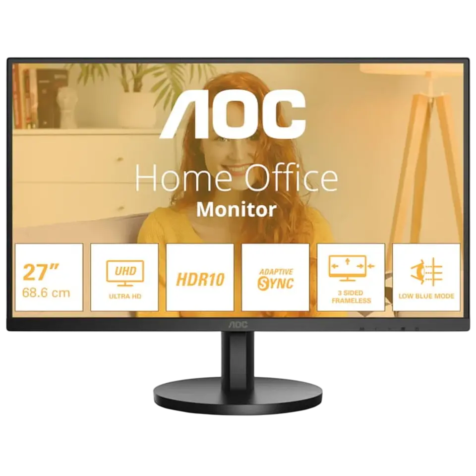 AOC B3 U27B3M 27 4K Ultra HD VA Negro 1