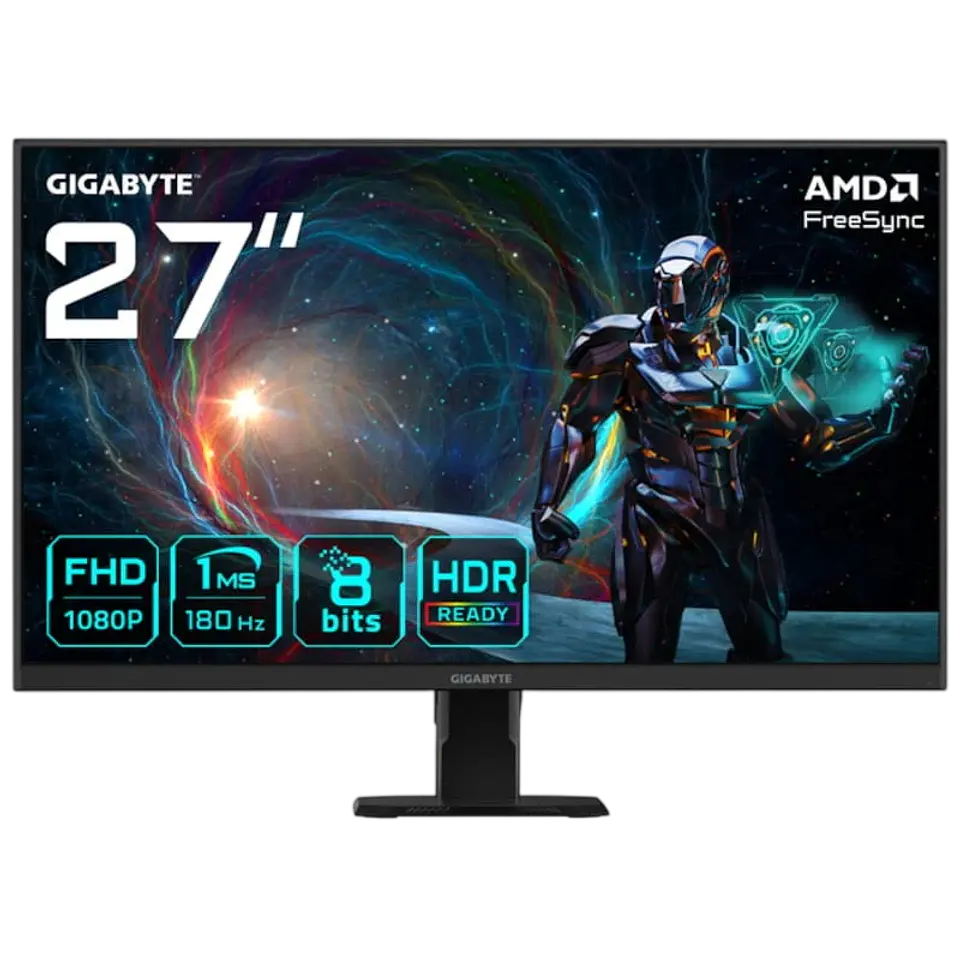 Gigabyte GS27FA 27 FHD SS-IPS 180 Hz HDR Ready FreeSync Negro 1