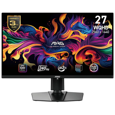 MSI MAG 271QPXDE E2 27" QHD QD-OLED 240 Hz Negro