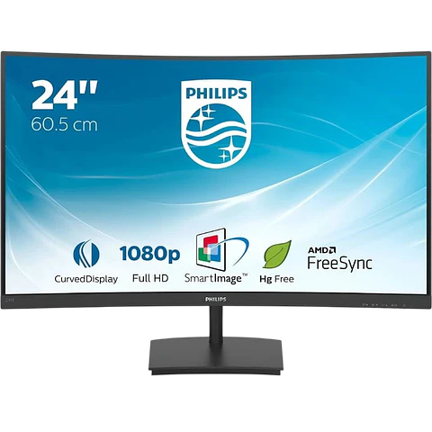 Philips E Line 241E1SC/00 23,6 Full HD 75 Hz AMD FreeSync Negro