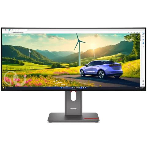 Monitor Lenovo ThinkVision P34WD-40 34" 3440x1440 120Hz IPS Curvo USB-C VESA Ethernet