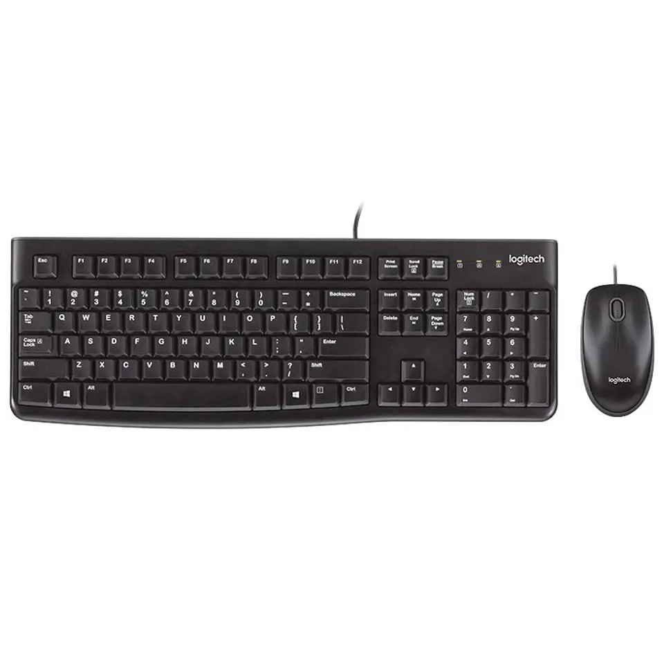 Teclado de Membrana Logitech Desktop MK120 - 1000 DPI 1
