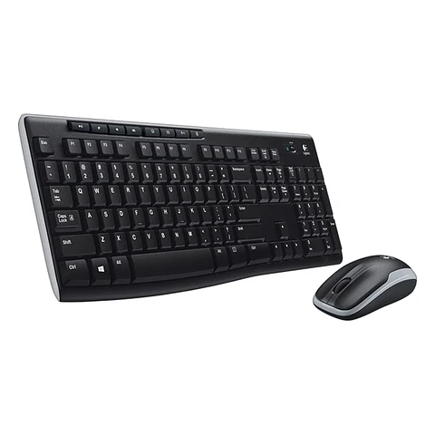 Teclado de membrana + Ratón Inalámbrico Logitech MK270