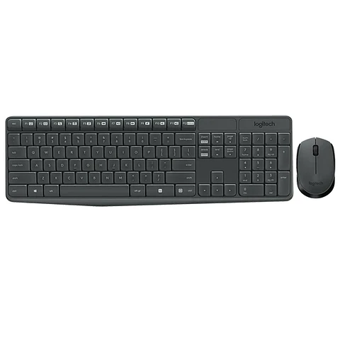 Teclado de membrana + Ratón Inalámbrico Logitech MK235