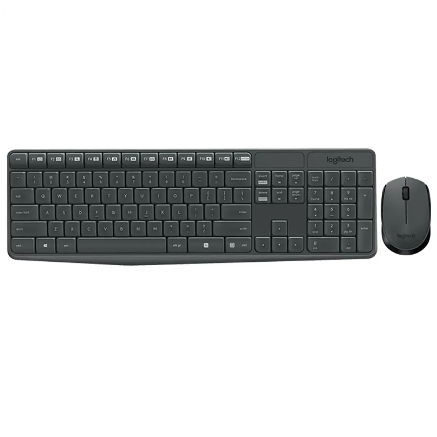 Teclado de membrana + Ratón Inalámbrico Logitech MK235 1