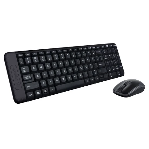 Teclado de membrana Inalámbrico + Ratón Logitech MK220