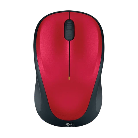 Ratón Inalámbrico Logitech M235 Rojo - 1000 DPI
