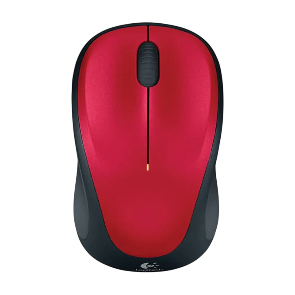 Ratón Inalámbrico Logitech M235 Rojo - 1000 DPI 1