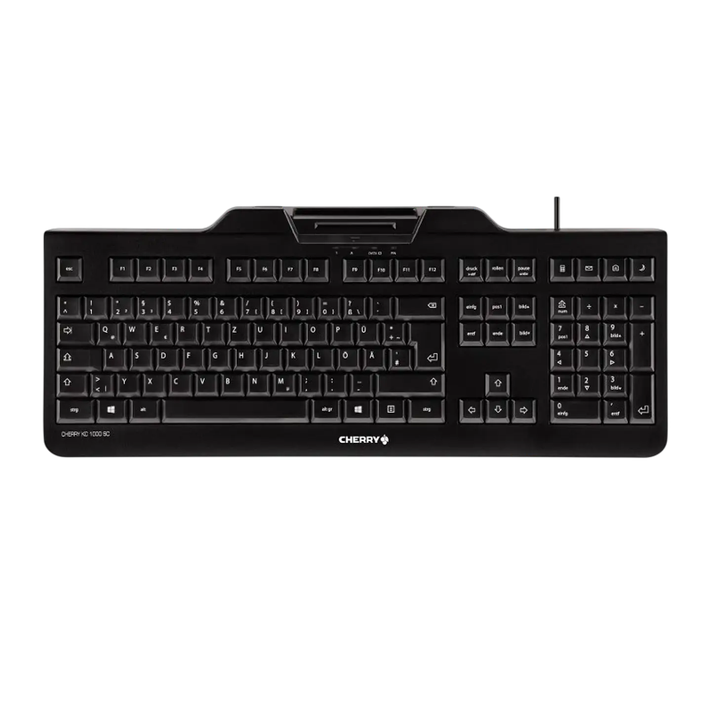 Teclado de Membrana Cherry KC 1000 SC Negro 1