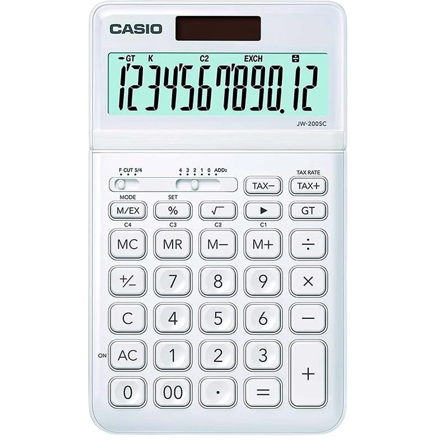 Calculadora de sobremesa Casio Stylish JW-200SC Blanco 1