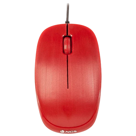 NGS Flame Ratón 1000 DPI - Rojo