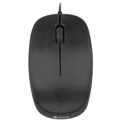 NGS Flame Ratón 1000 DPI - Negro