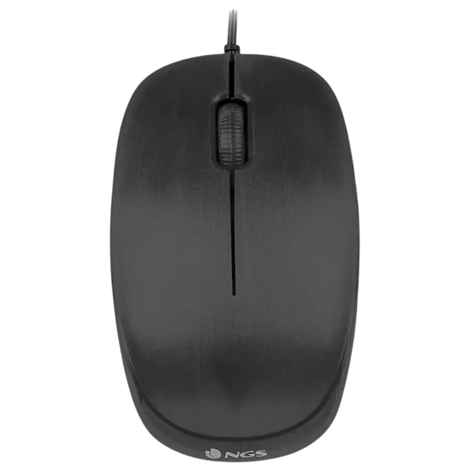 NGS Flame Ratón 1000 DPI - Negro 1