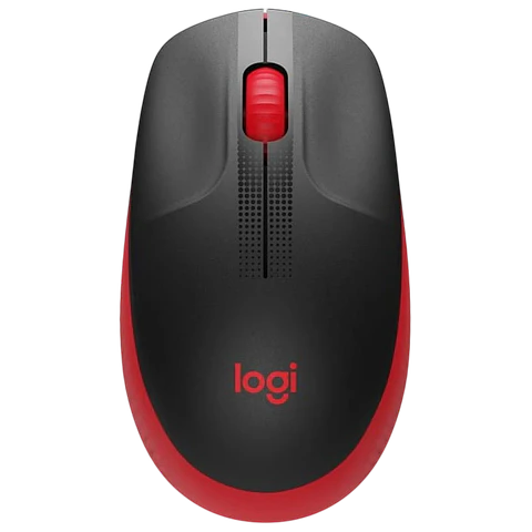 Logitech M190 Negro/Rojo - 1000 DPI