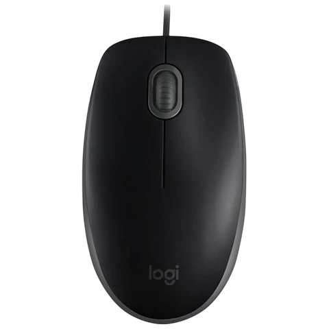 Logitech B110 Silent USB 1000 DPI Negro