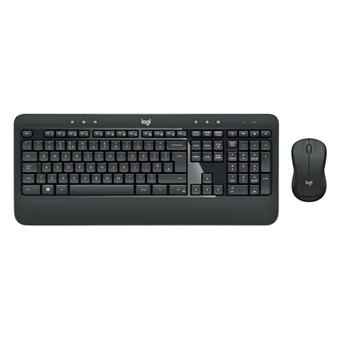 Teclado de Membrana + Ratón Logitech MK540 Advanced Inalámbrico Negro