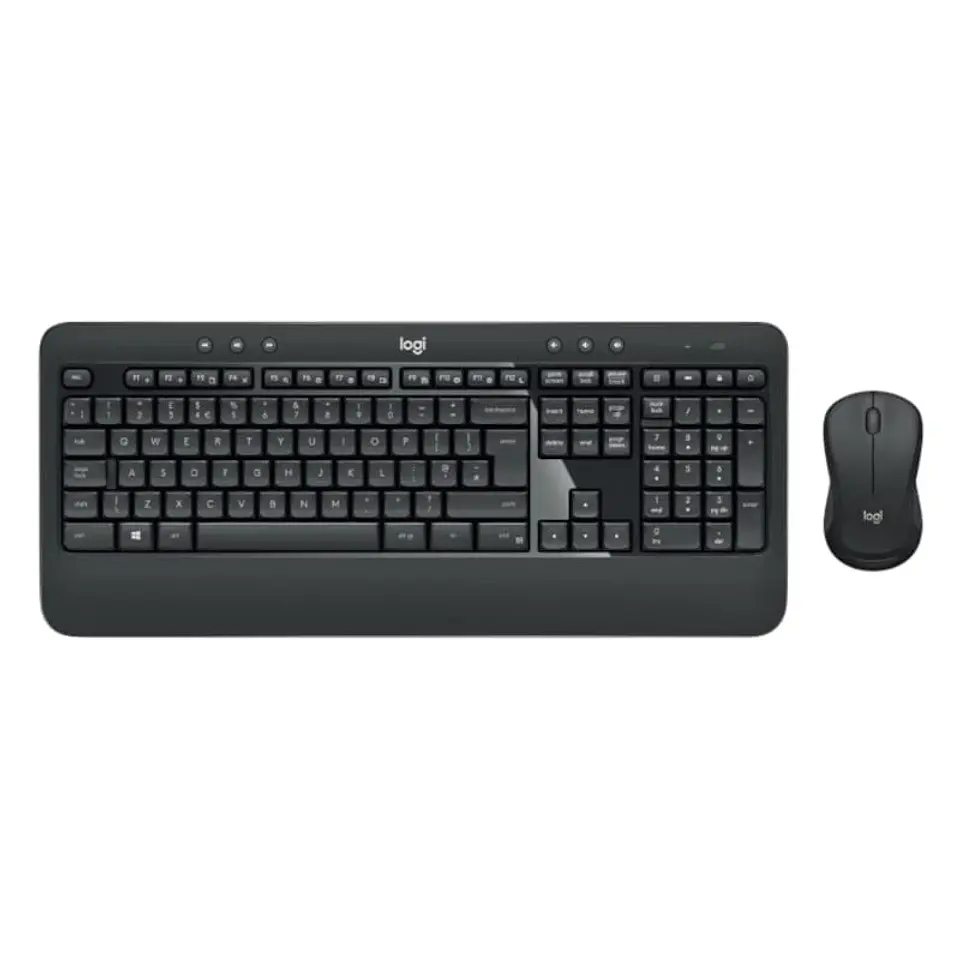 Teclado de Membrana + Ratón Logitech MK540 Advanced Inalámbrico Negro 1