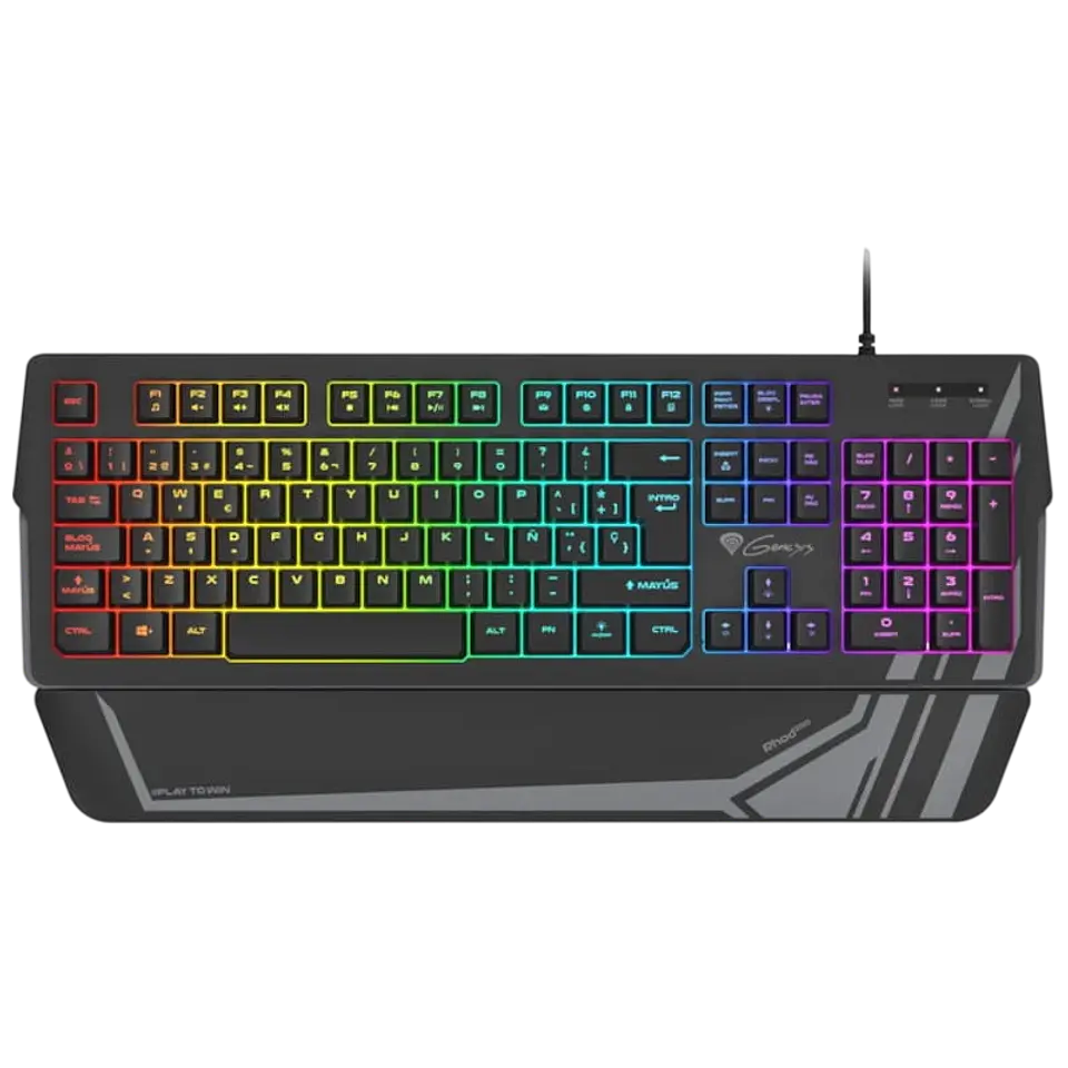 Teclado Gaming Genesis Rhod 350 RGB USB Negro 1