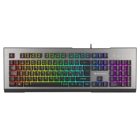 Genesis Rhod 500 RGB 8 ms Negro / Plata