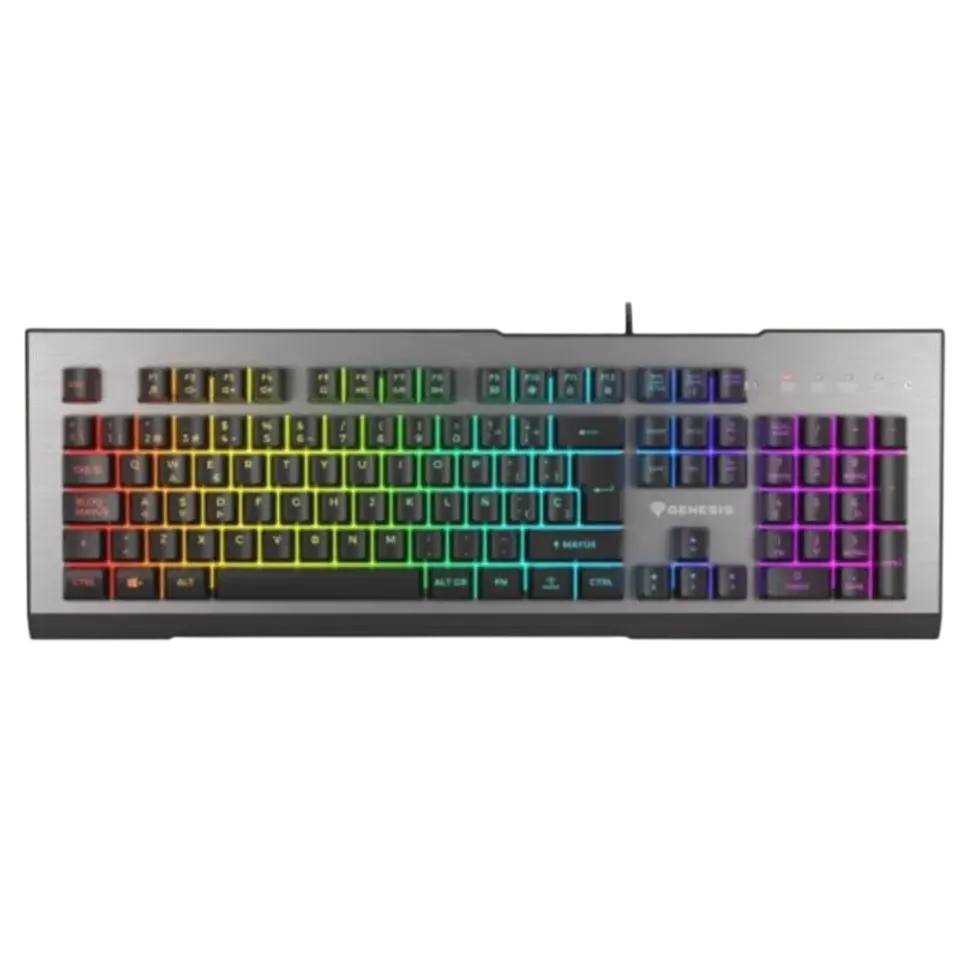 Genesis Rhod 500 RGB 8 ms Negro / Plata 1