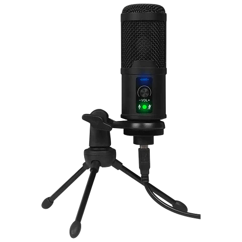 Micrófono Condensador USB BM-65 Streaming/Estudio
