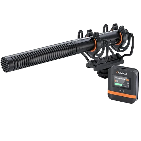 COMICA VM40 Micrófono Inalámbrico 32GB de Grabación Integrada y Flotante