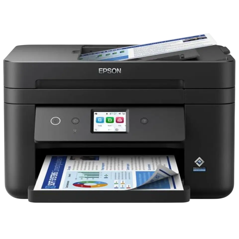 Impresora de Tinta Epson WorkForce WF-2960DWF Multifunción Tinta Color WiFi Negro 1