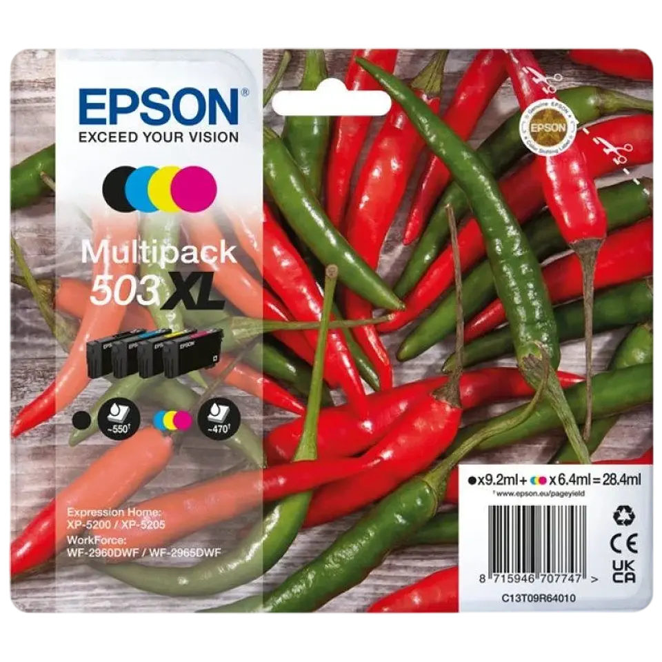 Epson C13T09R94010 Negro, Cian, Magenta, Amarillo - Cartucho de tinta 1