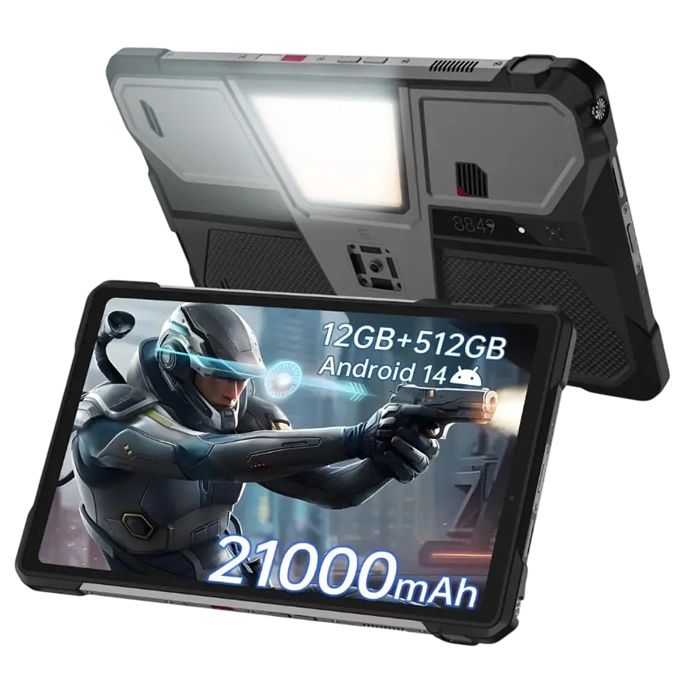 Unihertz 8849 TANK Pad E 10,95 12GB/512GB 4G Rugged con Proyector 1