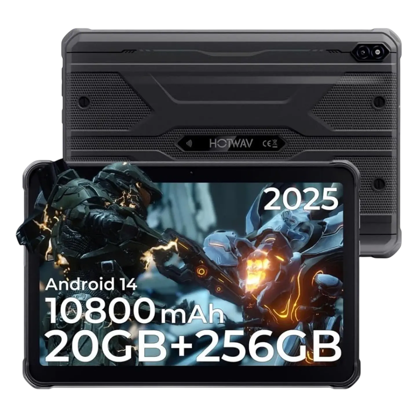 Hotwav R10 Pro 10,1 8GB/256GB WiFi + 4G Negro Rugged 1