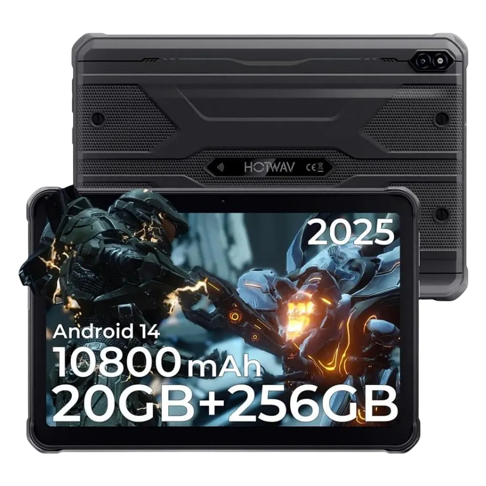 Hotwav R10 Pro 10,1 8GB/256GB WiFi + 4G Negro Rugged 1