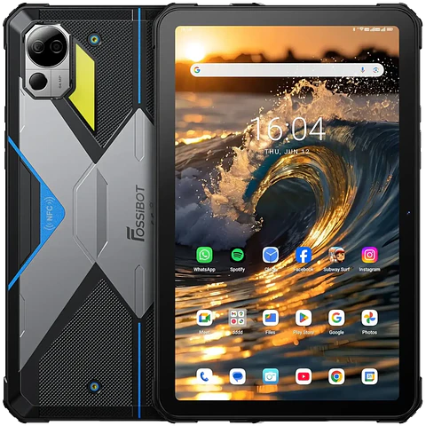 Fossibot DT3 10,4 12GB/256GB 5G Azul Rugged