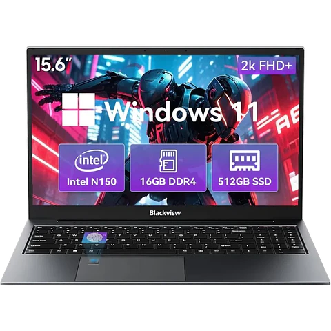 Portátil Blackview AceBook 8  15,6  Full-HD, Intel N150  16 GB RAM  512 GB SSD WIN11