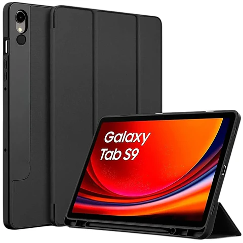Funda Samsung Galaxy Tab S9 / S9 FE Compatible Negro