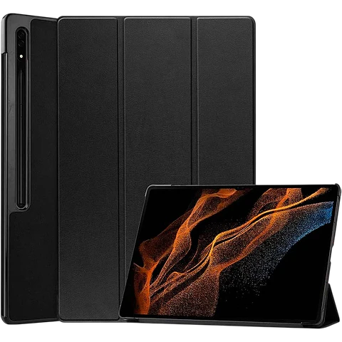 Funda Samsung Galaxy Tab S9 Ultra/S10 Ultra Compatible Negro