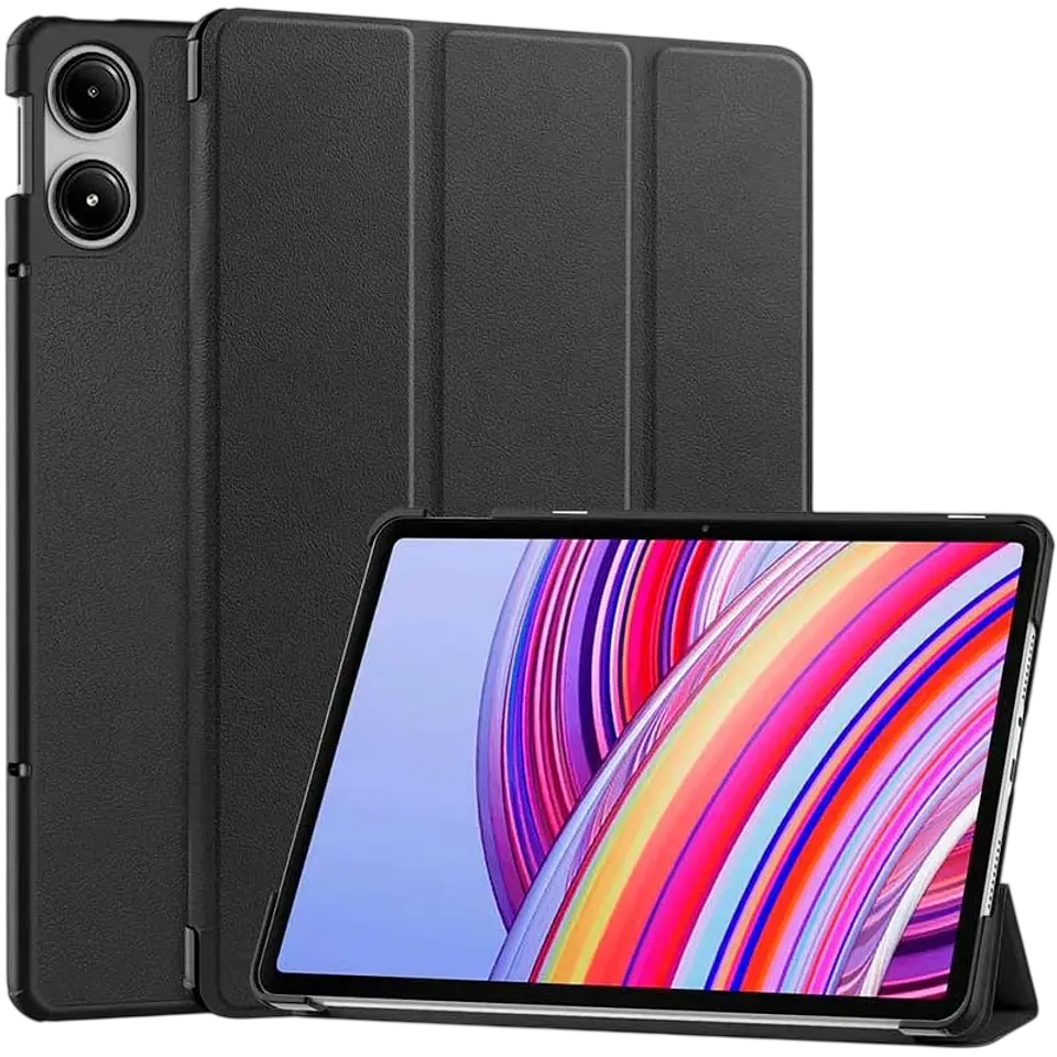 Funda Inteligente Xiaomi Redmi Pad Pro / Poco Pad 12.1 con Soporte Negro 1