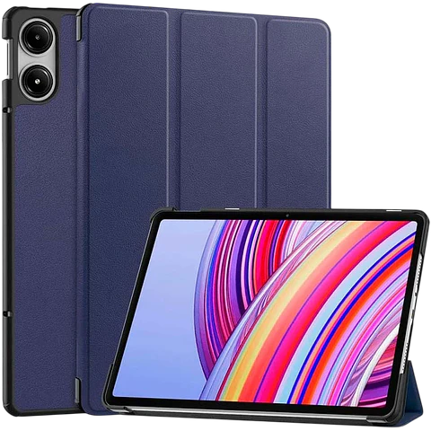 Funda Inteligente Xiaomi Redmi Pad Pro / Poco Pad 12.1 con Soporte Azul