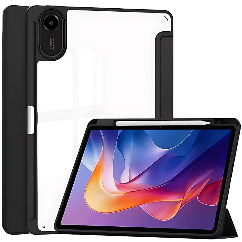 Funda Crystal Xiaomi Redmi Pad 2 Negro 1